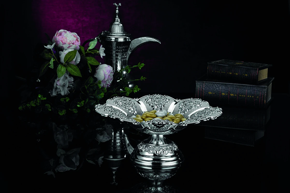 Eight-Rose Sugar Bowl, Individually Boxed