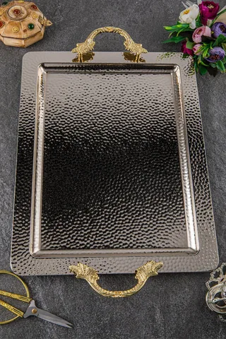Damla Dikdörtgen Sac Tepsi (53x33cm)