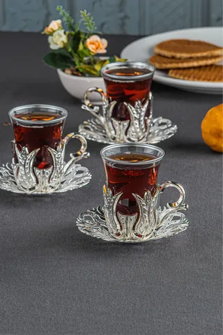 Hanedan 6 Lı Çay Seti (Tepsisiz)
